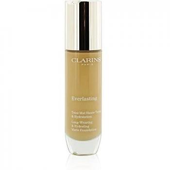 Clarins Everlasting Matte Moisturizing Fluid Foundation 110.5W Tawny 30ml