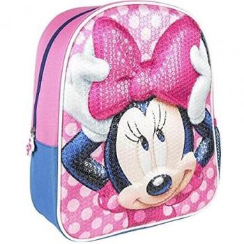 Cerdá - Mochila Infantil Spiderman 3D de Color Rosa - Licencia Oficial Disney Studios, Multicolor