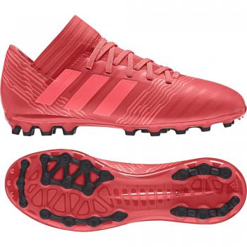 Adidas Nemeziz 17.3 AG J, Botas de fútbol Unisex Adulto, Naranja