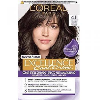 L'Oréal Paris Excellence Cool Cream Permanent Color 4.11 - Intense Ash Brown