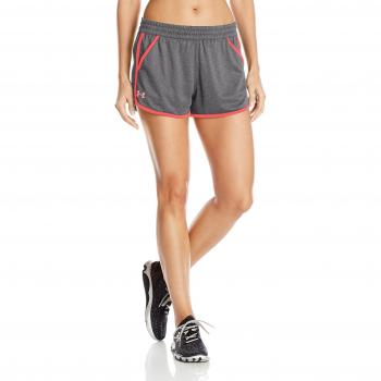 Under Armour Tech 2.0 Pantalón Corto, Mujer, Gris, S