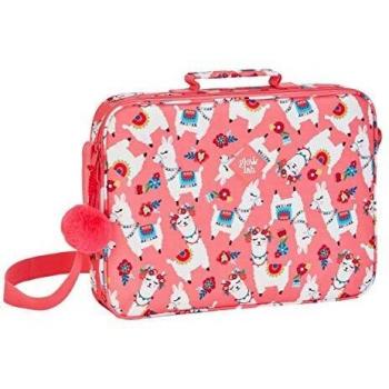Glowlab Llamas Bolso Maletín cartera extraescolares