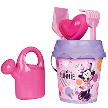 Cubo de Playa de Minnie con Regadera y Accesorios