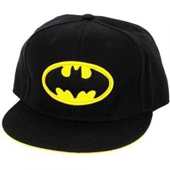 Batman - Classic Logo Snapback Cap Gorra - Negra