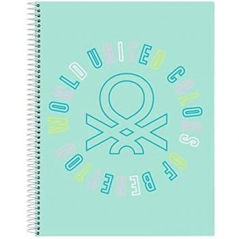 Libreta bloc a4 microperforado 120 hojas de Benetton 'world'