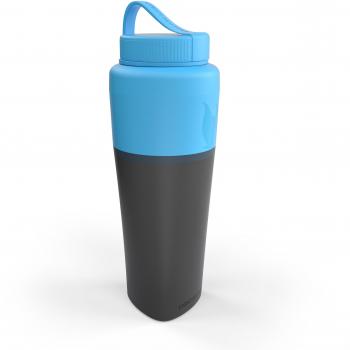 Light My Fire Faltflasche Pack-up-Bottle für Camping und Outdoor - Taza para acampada, color azul