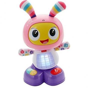 Fisher-Price - Robot interactivo Robita - color rosa y morado - juguetes educativos -