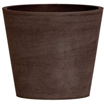 Maceta Tipo Cono Truncado Ø 40 Cm - Marrón