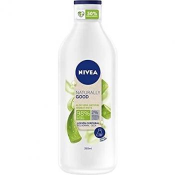 NIVEA Naturally Good Loción Corporal Aloe Vera Hidratante Piel Normal y Seca 350 ml