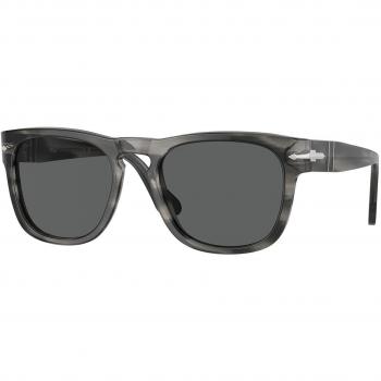 Persol PO3333S ELIO 1192B1 Men's Sunglasses Grey Size 54, Striped Grey/Dark Grey Sunglasses, Gray unisex, Sizes: 54 MM