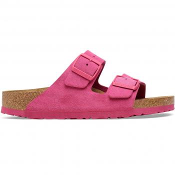 Birkenstock Arizona Suede Women's Sandals - Fuchsia Tulip