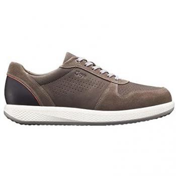 Sven Joya Men's Wide Fit Authentic Leather Sports Sneakers - Blue