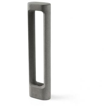Lámpara LED baliza exterior FARO Barcelona 75552 TOTEM 611 Cemento 2.7K, gris, hormigón, altura 61,1 cm