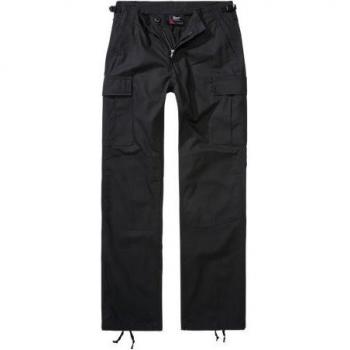 Brandit Women's BDU Ripstop Trousers - Black - Size 27