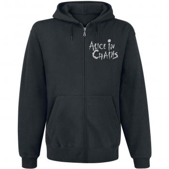 Alice In Chains Seattle Capucha con Cremallera Negro L