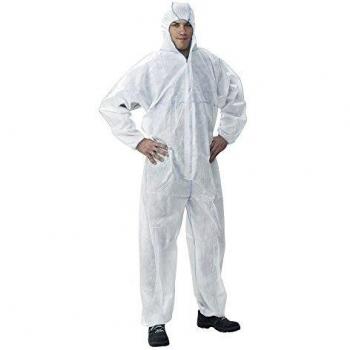 Mono de Protección Desechable Fortis Comfort XL Blanco