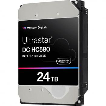 Western Digital Ultrastar DC HC580 Internal Hard Drive 24 TB 7200 RPM 512 MB 3.5 Serial ATA