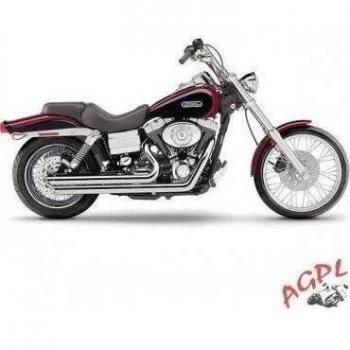 HARLEY DAVIDSON FXD 1450-1584-06/11-PIEZA SILENCIOSA LÍNEA ESCAPE COBRA SPEEDSTER SLASH 1800-0808-DOWN