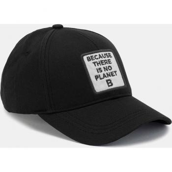Gorra Patch Because negro de algodón orgánico - ECOALF