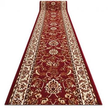 Alfombra de Pasillo BCF Klasyk Clásico Burdeos 70x400 cm