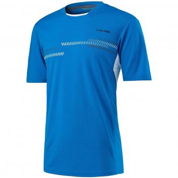 Head Club Technical Camiseta de, hombre, color azul, tamaño Double extra large