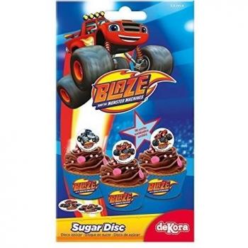 Dekora Blaze Display 12 Mini Discos Azúcar - 33 gr