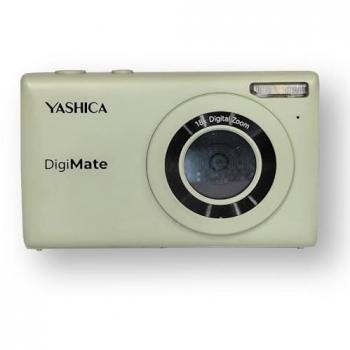 Cámara digital compacta Yashica DigiMate 64MP, zoom 18x, verde mate