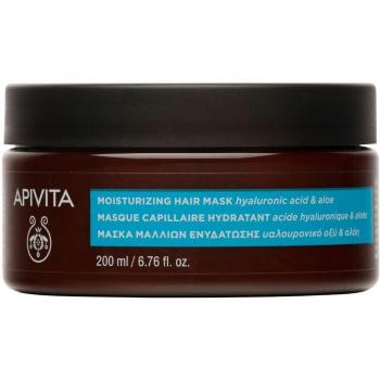 Apivita Mascarilla Capilar Hidratante con Ácido Hialurónico y Aloe 200ml