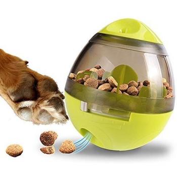 Zellar Dispenser De Premios Juguete para Perros - Pelota para Premios de Perros/Dispenser de Comida/Juguetes Interactivos/Pelota de Premios para Perros y Gatos Pequeños y Medianos