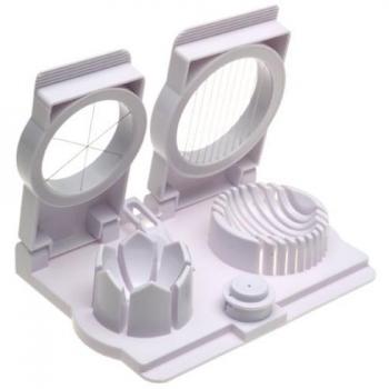 Norpro 989 - Herramienta para Cortar y perforar Huevos, 17.8 x 15.5 x 4.8 cm, Color Blanco