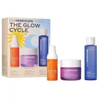 Olehenriksen Glow Cycle Anti-Aging Skincare Set - 65ml + 15ml + 50ml