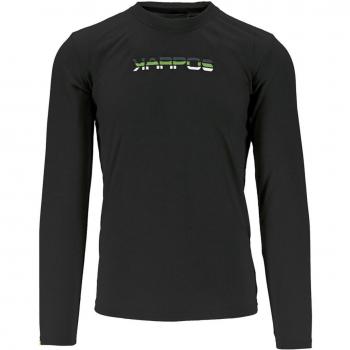 Karpos Loma Long Sleeve Jersey - Black/Jasmin Green, 2XL for Men