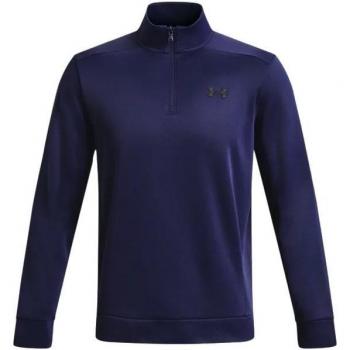 Under Armour Armour Fleece Half Zip Sweatshirt Midnight Navy/Black 3XL