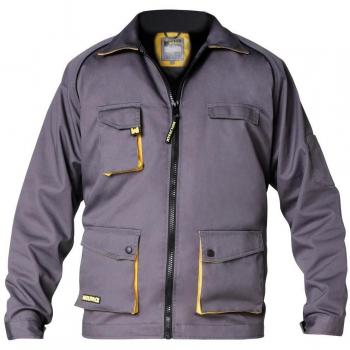 Chaqueta Laboral Wolfpack en Gris y Amarillo, Talla 52/54 L