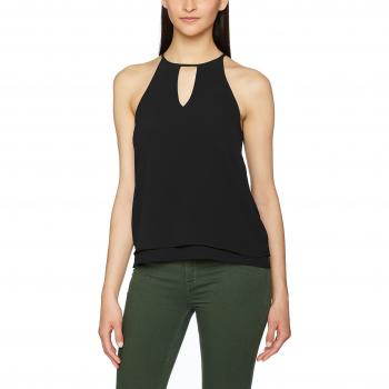 ONLY Onlmariana Myrina S/l Top Noos Wvn, Camiseta sin Mangas para Mujer, Negro