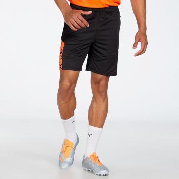 Pantalón corto Puma Individual Cup Training negro para hombre