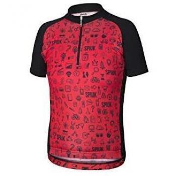 Spiuk Maillot M/C Anatomic K NIÑO Rojo T. 1, Niños, Talla 1