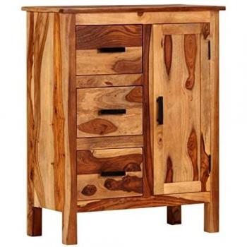 Solid Wood Sideboard 25.6x11.8x31.5 (65 x 30 x 80 cm)