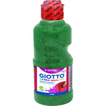 Giotto - Témpera, color verde glitter