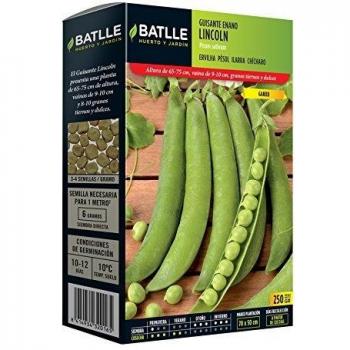 Semillas Leguminosas - Guisante enano Lincoln 250 Gr. - Batlle