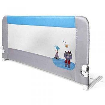 INTERBABY - Barrera de cama Abatible 1.50 cm Indio Azul
