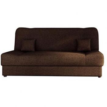 Sofá-cama Comfivo 110, Lux 12, Caja de ropa de cama, 195 x 86 x 87 cm