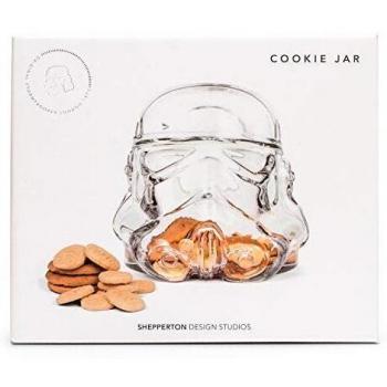 Original Stormtrooper 1 Cookie Jar, Vidrio, Transparente, 22 x 20,5 x 20