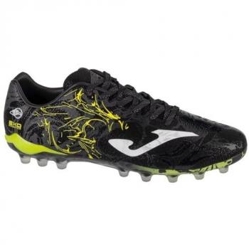 Botas de fútbol Joma Supercopa 2401 negro amarillo flúor artificial