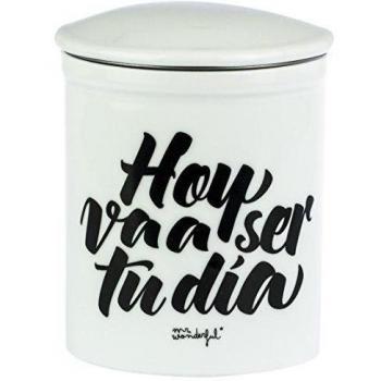 Mr. Wonderful - Taza de té con mensaje Hoy va a ser tu día