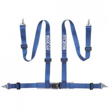 Arnés de 4 Puntos Sparco Lap Rein Azul