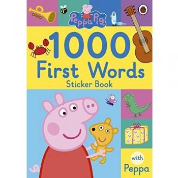 Libro de Pegatinas de Peppa Pig: 1000 Primeras Palabras