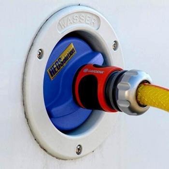 HeoSolution HEOSwater 5251 Connector Universal Reservorio Tapa con Gardena de Conector, 37821
