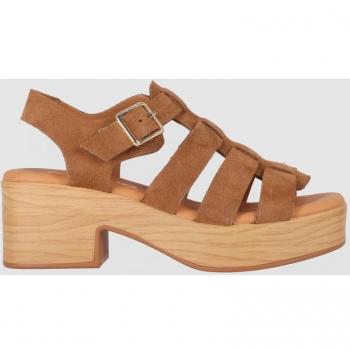 Sandalias de plataforma Chika10 Hachi 04 Cuero