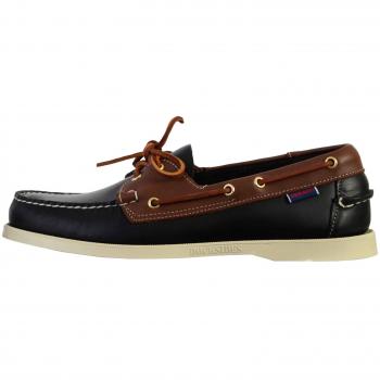 Sebago Portland Waxed Leather Boat Shoes